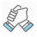 Collaboration Partnership Handshake Icon