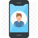 Collaboration Mobile App Communications Icon