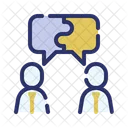 Collaboration discussion  Icon