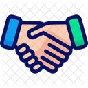 Collaboration Negotiation Handshake Icon