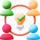 Collaboration Teamwork Team Icon