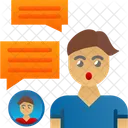 Collaboration Communication Discussion Icon