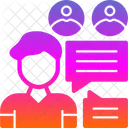 Collaboration Communication Discussion Icon