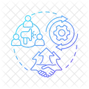 Collaboration Advocacy Activities Icon