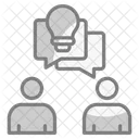 Collaboration mindset  Icon