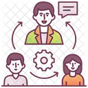 Collaboration Strategy  Icon