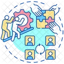 Collaboration Tools Teamwork Icon