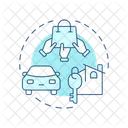 Collaborative consumption  Icon