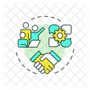 Collaborative CRM  Icon