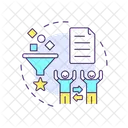 Collaborative filtering  Icon