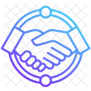 Collaborative Teamwork Team Icon