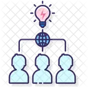 Collaborative Innovation Network Icon