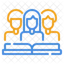 Teamwork Collaboration Education Icon