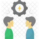 Collaborative thinking  Icon
