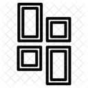 Collage frame  Icon