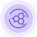 Collagen Color Circle Icon Icon