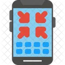 Collapse Minimize Reduce Icon