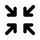 Collapse Minimize Hide Icon