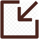 Collapse Resize Size Decrease Icon