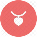 Collar Corazon Forma Icon