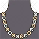 Collar de perlas  Icono