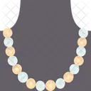 Collar de perlas  Icono