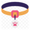 Collar Illustration Pet Icon
