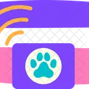Collar Gps Track Icon