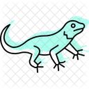 Collared Lizard Icon