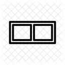 Collate Landscape Organize Icon