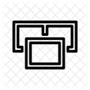 Collate Landscape Separated Icon