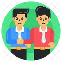 Colleague Friends  Icon