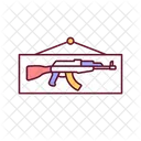 Collectible Firearm Gun Icon