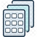 Collection Set Stock Icon