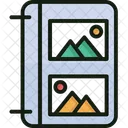 Collection Of Photographs Photo Album Photo Book Icon