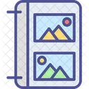 Collection Of Photographs Photo Album Photo Book Icon