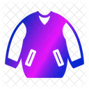 Collegejacke Mode Stoff Symbol