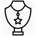 Collier Etoile Icône