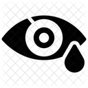 Goutte Pour Les Yeux Soins Oculaires Organe Icône