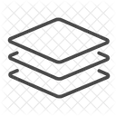 Capas de suelo  Icono