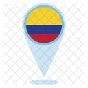 Ubicación colombia  Icono