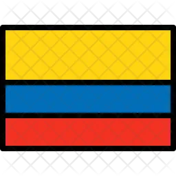 Colombie Flag Icône