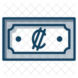 Colon Currency  Icon