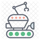 Rover Espacial Veiculo Espacial Transporte Espacial Ícone