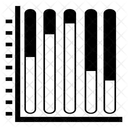 Graphique A Barres Diagramme A Barres Application De Cartographie Icône