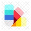 Color Palette Swatches Icon