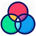Color Rgb Color Scheme Icon