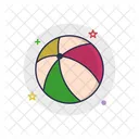 Colorful Toy Ball Icon