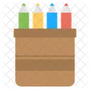 Color Pencil Box Icon