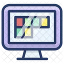 Color Boxes  Icon